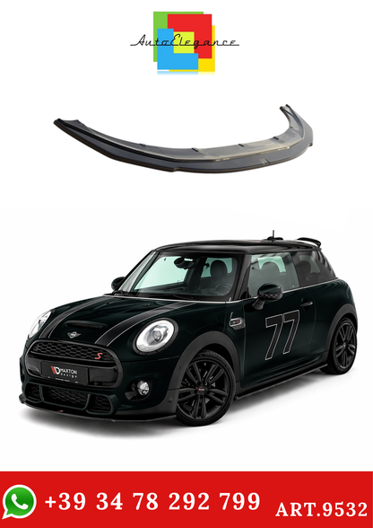 💫ART.9532 Splitter Nero Lucido per Mini Cooper S John Cooper Works F56💫