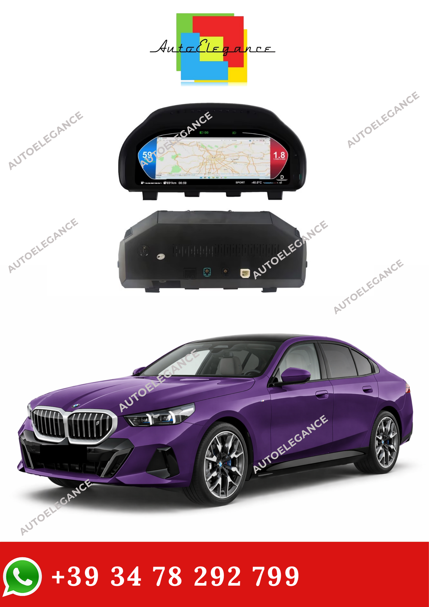 💫 VIRTUAL COCKPIT per BMW Serie 5/6/7 - X3/X4/X5/X6 2009-2017💫