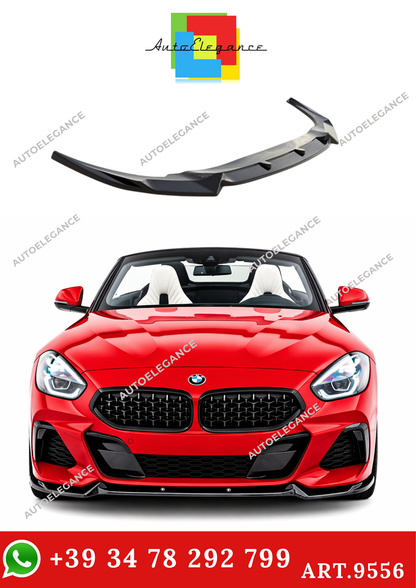💫ART.9556 SPLITTER ANTERIORE - BMW G29 Z4 2019+ M Pack V1 NERO LUCIDO💫