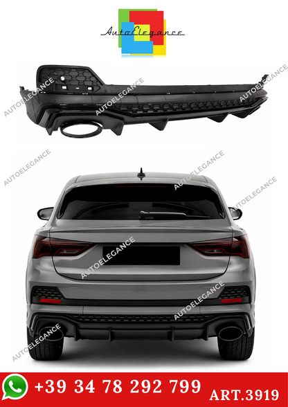 💫ART.3919 Diffusore Audi Q3 F3 Sportback (2019-2023) S-Line look rsq3💫