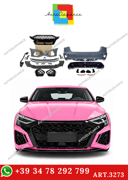💫ART.3273 Bodykit Audi A3 8Y Sedan 2019-2024 Look RS3💫