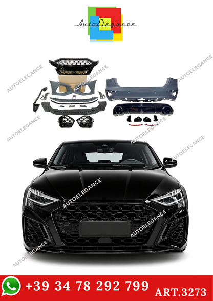 💫ART.3273 Bodykit Audi A3 8Y Sedan 2019-2024 Look RS3💫