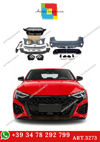 💫ART.3273 Bodykit Audi A3 8Y Sedan 2019-2024 Look RS3💫