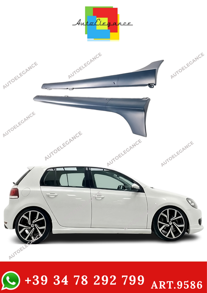💫ART.9586 MINIGONNE VW Golf Mk6 2008+ STILE  OEM GTI V1 (GREZZO)💫