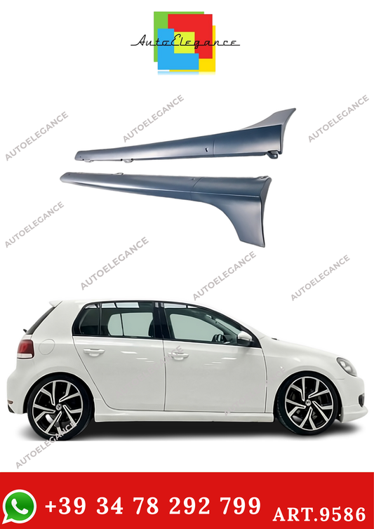 💫ART.9586 MINIGONNE VW Golf Mk6 2008+ STILE  OEM GTI V1 (GREZZO)💫