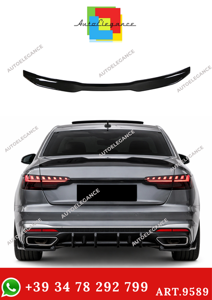 💫ART.9589 Spoiler Posteriore per AUDI A4/A4 S-Line/S4 B9 2015-2024💫