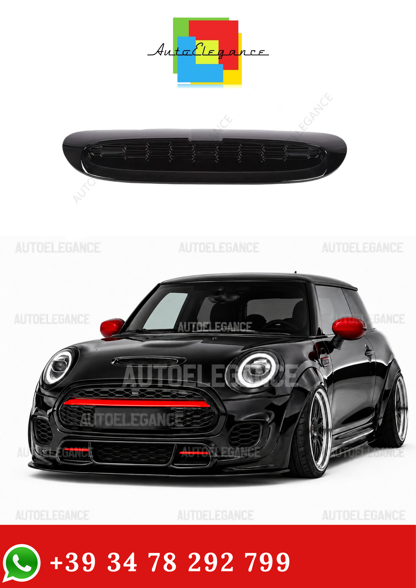 💫Prese d'aria sul Cofano per Mini S JCW F54 F55 F56 F57💫