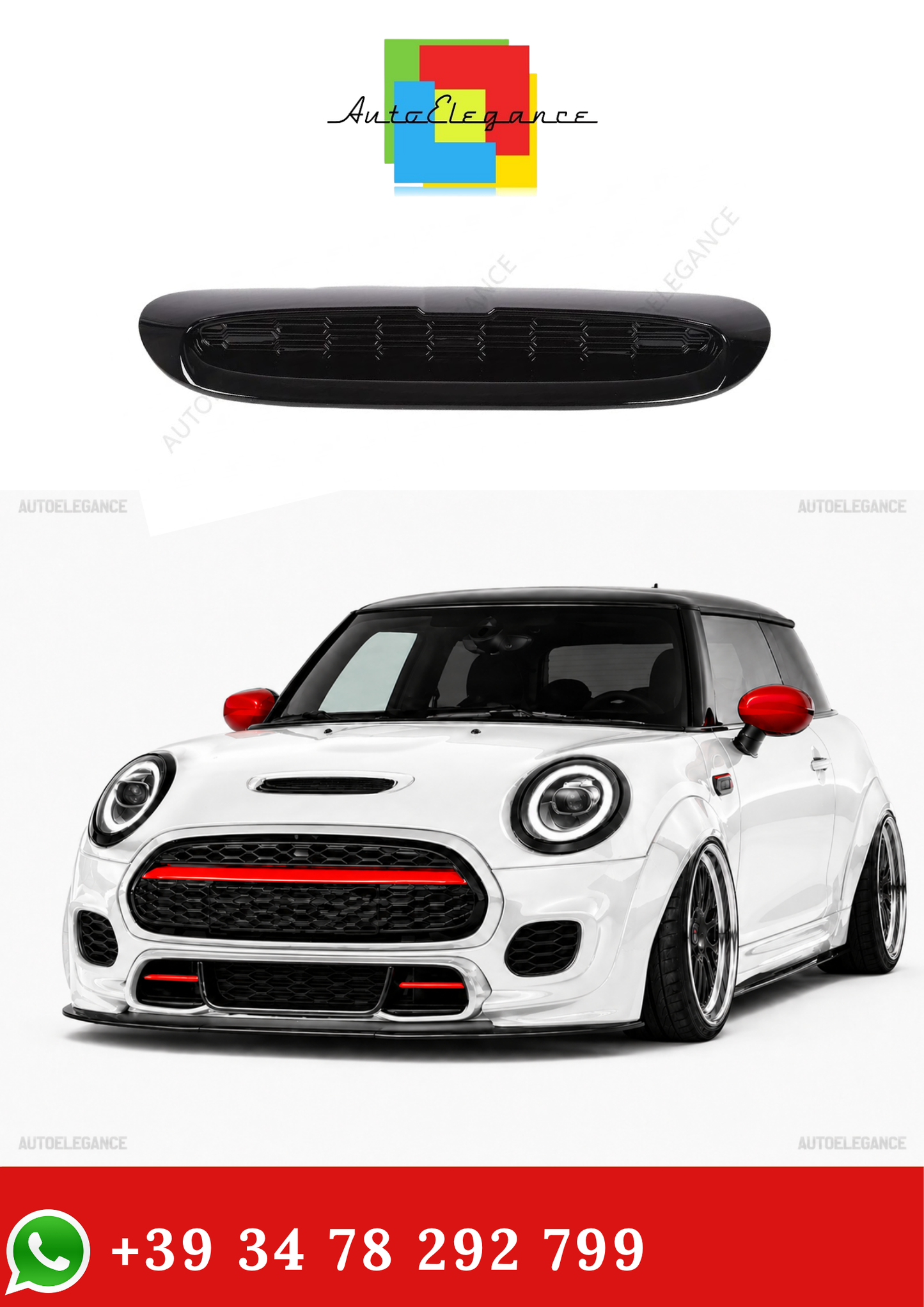 💫Prese d'aria sul Cofano per Mini S JCW F54 F55 F56 F57💫