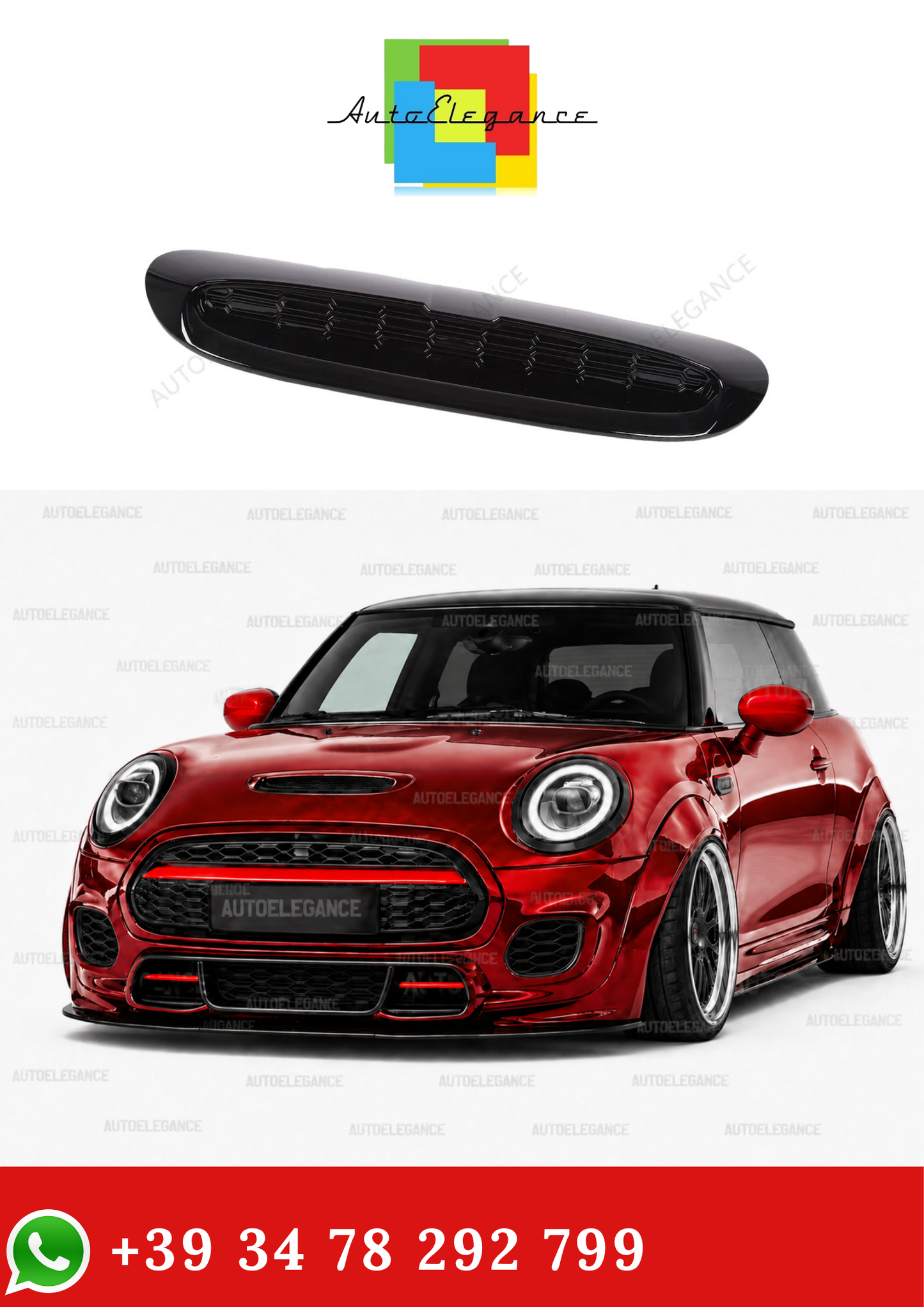 💫Prese d'aria sul Cofano per Mini S JCW F54 F55 F56 F57💫