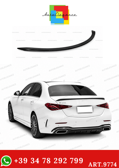 💫ART.9774 Spoiler Posteriore Nero Lucido per W206 C63 2021+💫