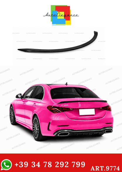 💫ART.9774 Spoiler Posteriore Nero Lucido per W206 C63 2021+💫