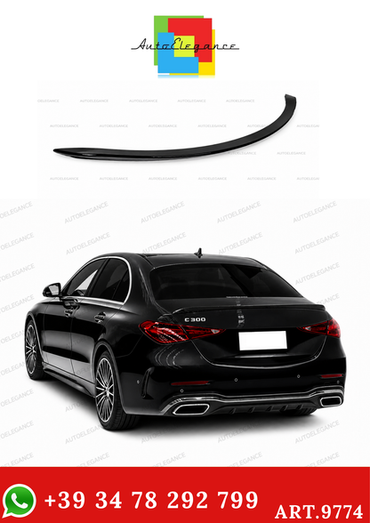 💫ART.9774 Spoiler Posteriore Nero Lucido per W206 C63 2021+💫