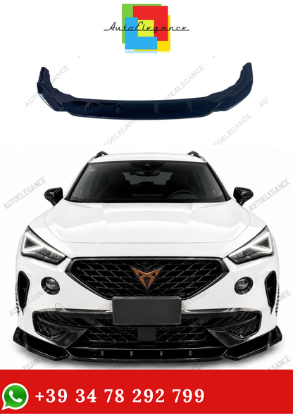 💫Splitter Anteriore Stile Maxton per Cupra Formentor 2020-2024 Nero Lucido💫
