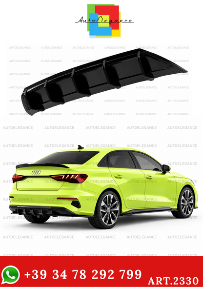 💫ART.2330  DIFFUSORE AUDI A3 8Y SEDAN SPORTBACK PRE FACELIFT 2020-2024💫