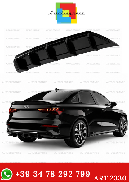 💫ART.2330  DIFFUSORE AUDI A3 8Y SEDAN SPORTBACK PRE FACELIFT 2020-2024💫