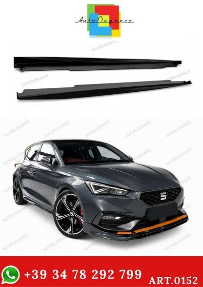 ART.0152 Coppia Minigonne Laterali Down Port Seat Leon Kl MK4 2020