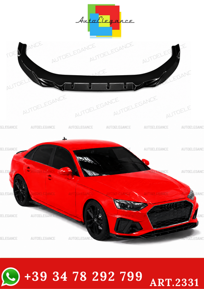 💫ART.2331 SPLITTER ADATTO PER AUDI A4 B9 FACELIFT 2019-2024 SLINE S4💫