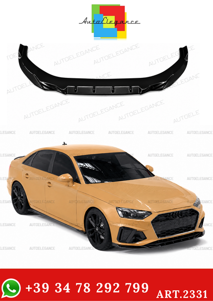 💫ART.2331 SPLITTER ADATTO PER AUDI A4 B9 FACELIFT 2019-2024 SLINE S4💫