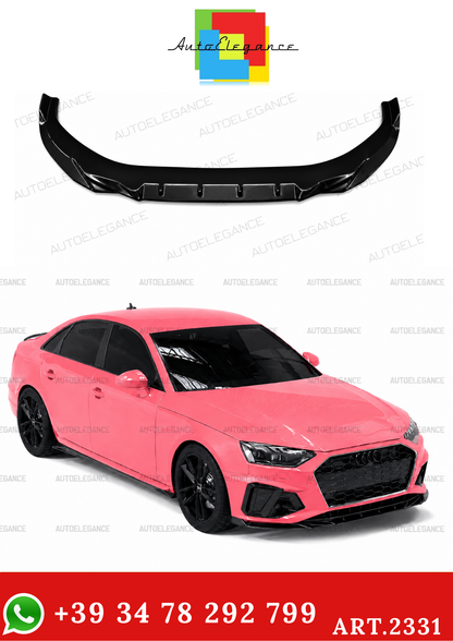 2331⭐Splitter anteriore adatto per Audi A4 S-Line / S4 B9 Facelift (2019-2024)⭐