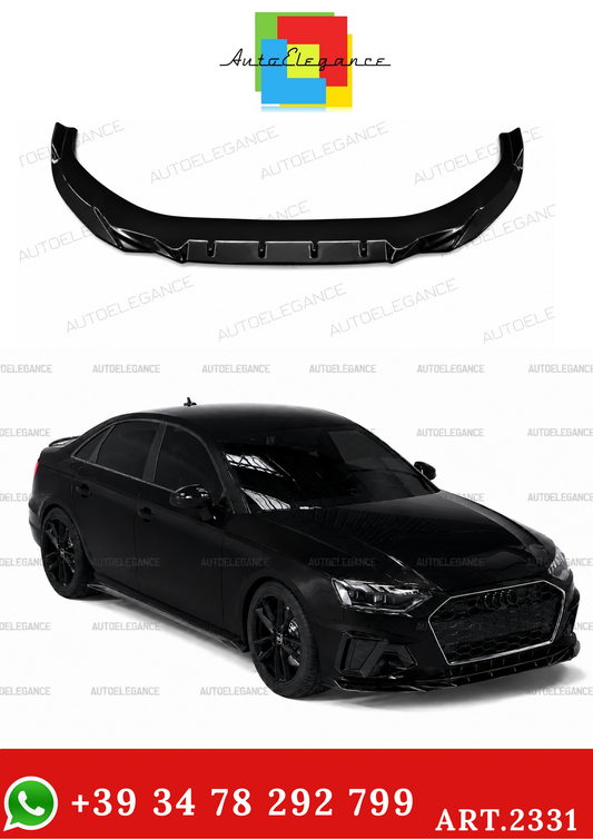 2331⭐Splitter anteriore adatto per Audi A4 S-Line / S4 B9 Facelift (2019-2024)⭐