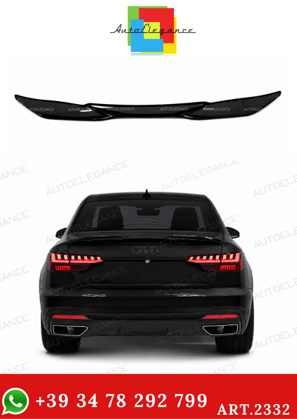 💫ART.2332  SPOILER AUDI A4 B9 FACELIFT 2019-2024 SLINE S4 SEDAN AVANT💫