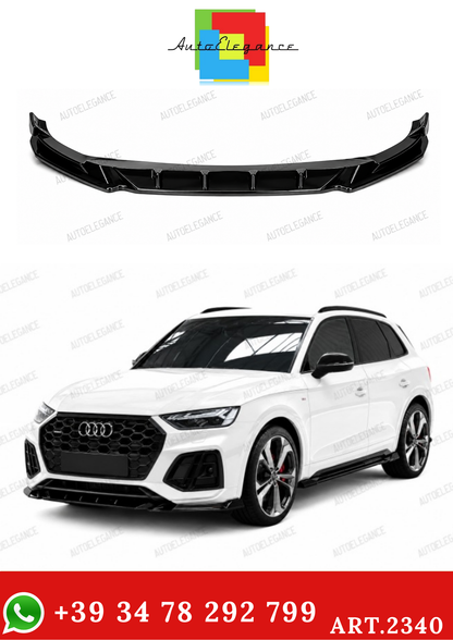 2340⭐Splitter anteriore adatto per Audi SQ5 / Q5 S-Line Mk2 Facelift 20–24⭐