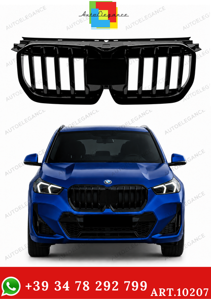 💫ART.10207 GRIGLIA BMW X1 U11 2023- LOOK M NERO LUCIDO💫