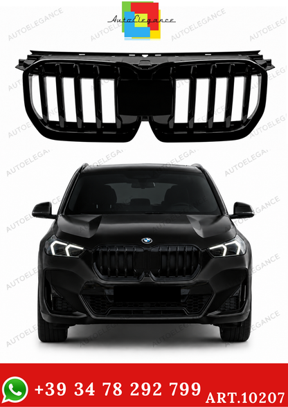 💫ART.10207 GRIGLIA BMW X1 U11 2023- LOOK M NERO LUCIDO💫