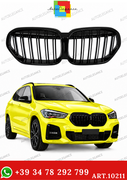 💫ART.10211 GRIGLIA BMW X1 F48 LCI 19-22 NERO LUCIDO💫