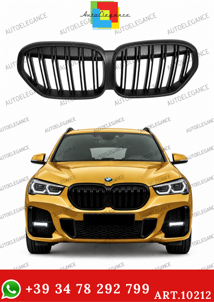 💫ART.10212 GRIGLIA BMW X1 F48 LCI 19-22 NERO OPACO💫
