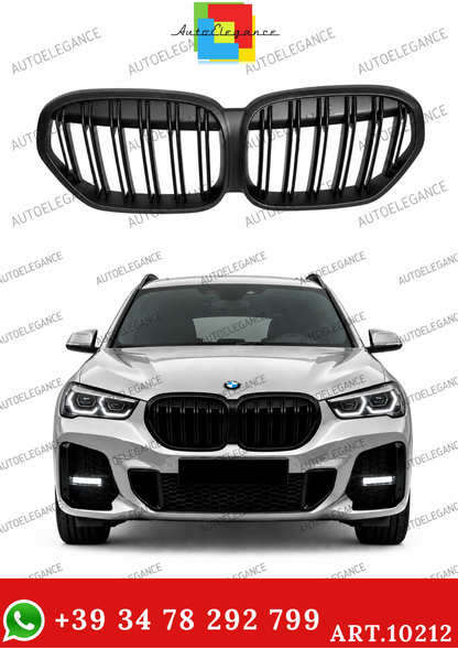 💫ART.10212 GRIGLIA BMW X1 F48 LCI 19-22 NERO OPACO💫