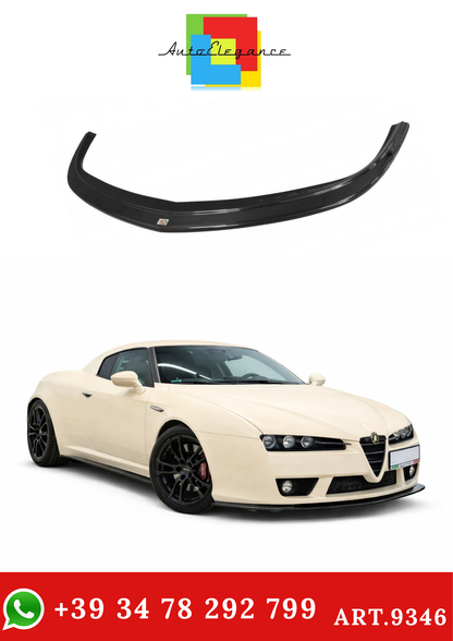 💫ART.9346 Splitter Anteriore Nero Lucido per Alfa Romeo Brera 05-10💫