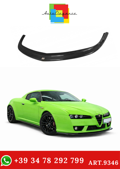 💫ART.9346 Splitter Anteriore Nero Lucido per Alfa Romeo Brera 05-10💫