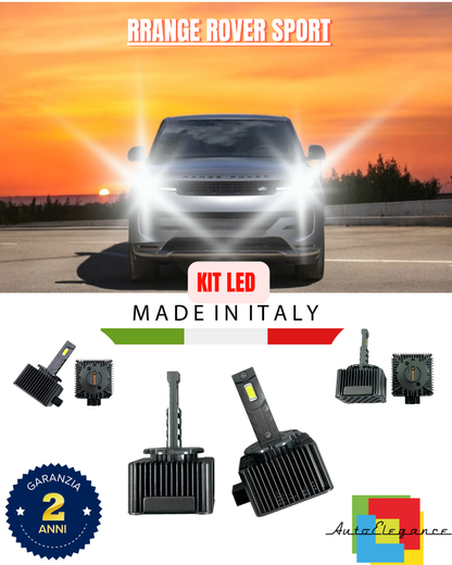 ❤️ LAMPADE ANABBAGLIANTI D3S KIT LED 6000K ADATTO PER RANGE ROVER SPORT❤️