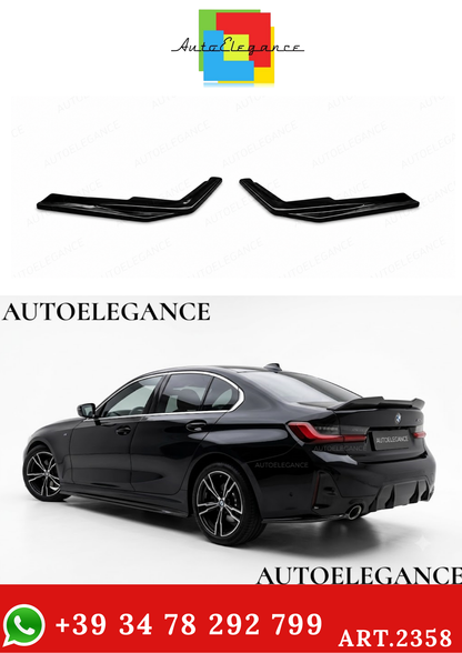 2358⭐Splitter laterale diffusore adatto per BMW Serie 3 G20/G21 M-Pack Flift 22⭐