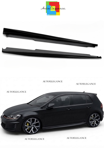 👉VW GOLF 7 VII 2012 IN POI MINIGONNE LATERALI SOTTO PORTA👈