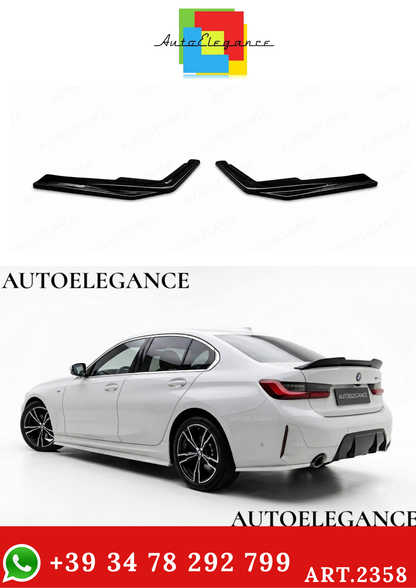 2358⭐Splitter laterale diffusore adatto per BMW Serie 3 G20/G21 M-Pack Flift 22⭐