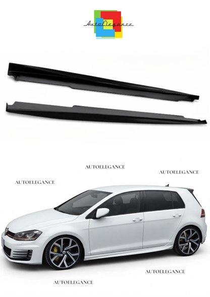 👉VW GOLF 7 VII 2012 IN POI MINIGONNE LATERALI SOTTO PORTA👈
