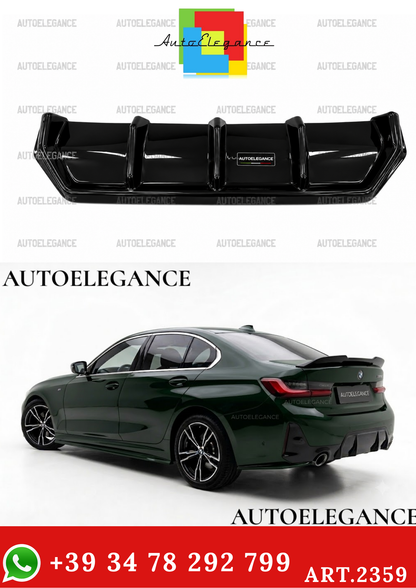 2359⭐Diffusore adatto per BMW Serie 3 M‑Pack G20/G21 Facelift (2022+)⭐