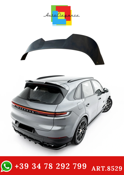 💫ART.8529 Spoiler Tetto 3D per Porsche Cayenne SUV Mk3 Facelift 2023+💫