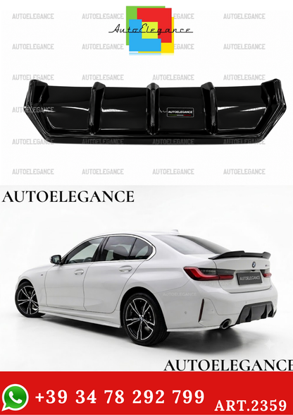 2359⭐Diffusore adatto per BMW Serie 3 M‑Pack G20/G21 Facelift (2022+)⭐