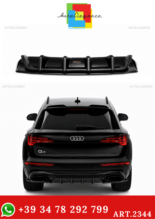 ART.2344 DIFFUSORE AUDI SQ5 Q5 S-LINE SUV SPORTBACK MK2 FACELIFT 2020-2024