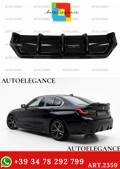 2359⭐Diffusore adatto per BMW Serie 3 M‑Pack G20/G21 Facelift (2022+)⭐