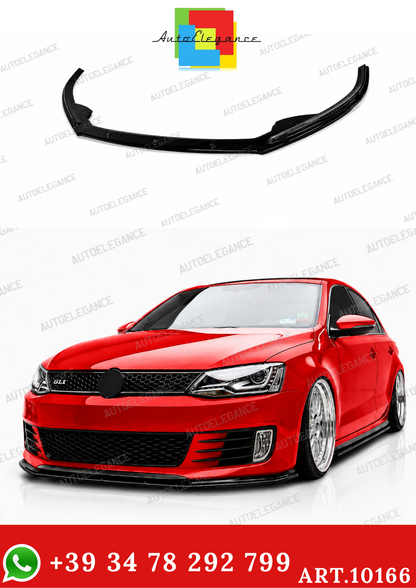 💫ART.10166 Splitter Anteriore Nero Lucido Jetta MK6 GLI 2010 - 2018💫