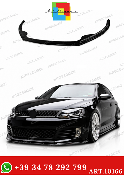 💫ART.10166 Splitter Anteriore Nero Lucido Jetta MK6 GLI 2010 - 2018💫
