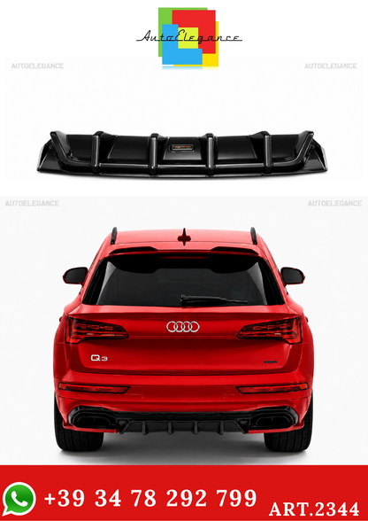 ART.2344 DIFFUSORE AUDI SQ5 Q5 S-LINE SUV SPORTBACK MK2 FACELIFT 2020-2024