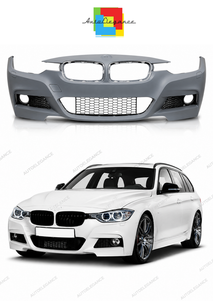 💫ART.10346 PARAURTI ANTERIORE SPORTIVO PER BMW F30 / F31 2011-2018💫