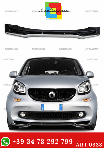 🔥ART. 0338 SOTTO PARAURTI SMART 453 ABS LOOK BRABUS (GREZZO)🔥