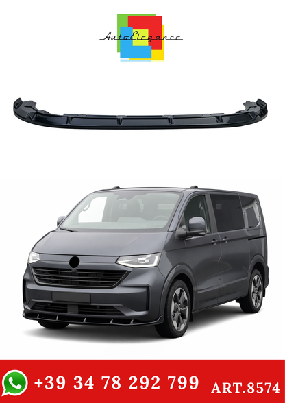 💫ART.8574 Splitter Posteriore Nero Lucido per VW T7 2024+💫