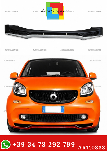 🔥ART. 0338 SOTTO PARAURTI SMART 453 ABS LOOK BRABUS (GREZZO)🔥